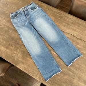 Abercrombie and Fitch The 90’s baggy low rise Curve Love size 29 and 8 regular